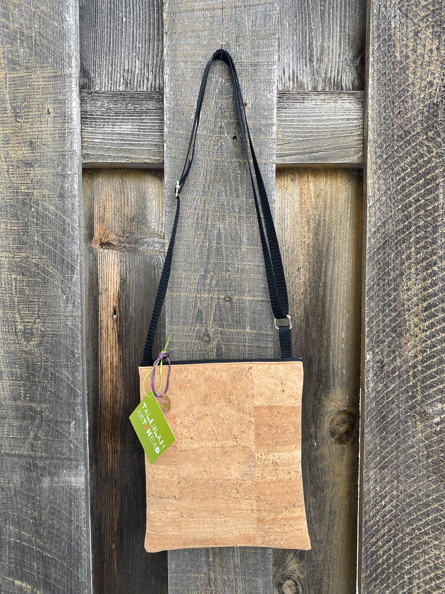 Cork cross-body bag – Tallulah ArtHead ™