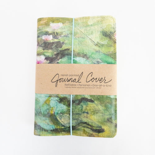 Large hand-painted Journal Cover