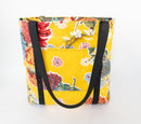 Oilcloth Market Tote / Yellow