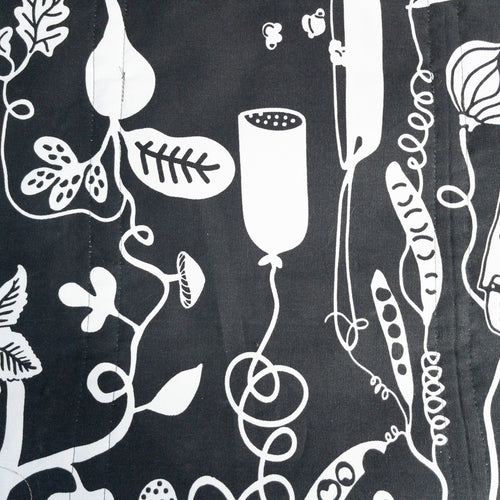 Oilcloth Market Tote / Red