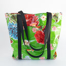 Oilcloth Market Tote / Green
