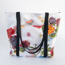 Oilcloth Market Tote / White
