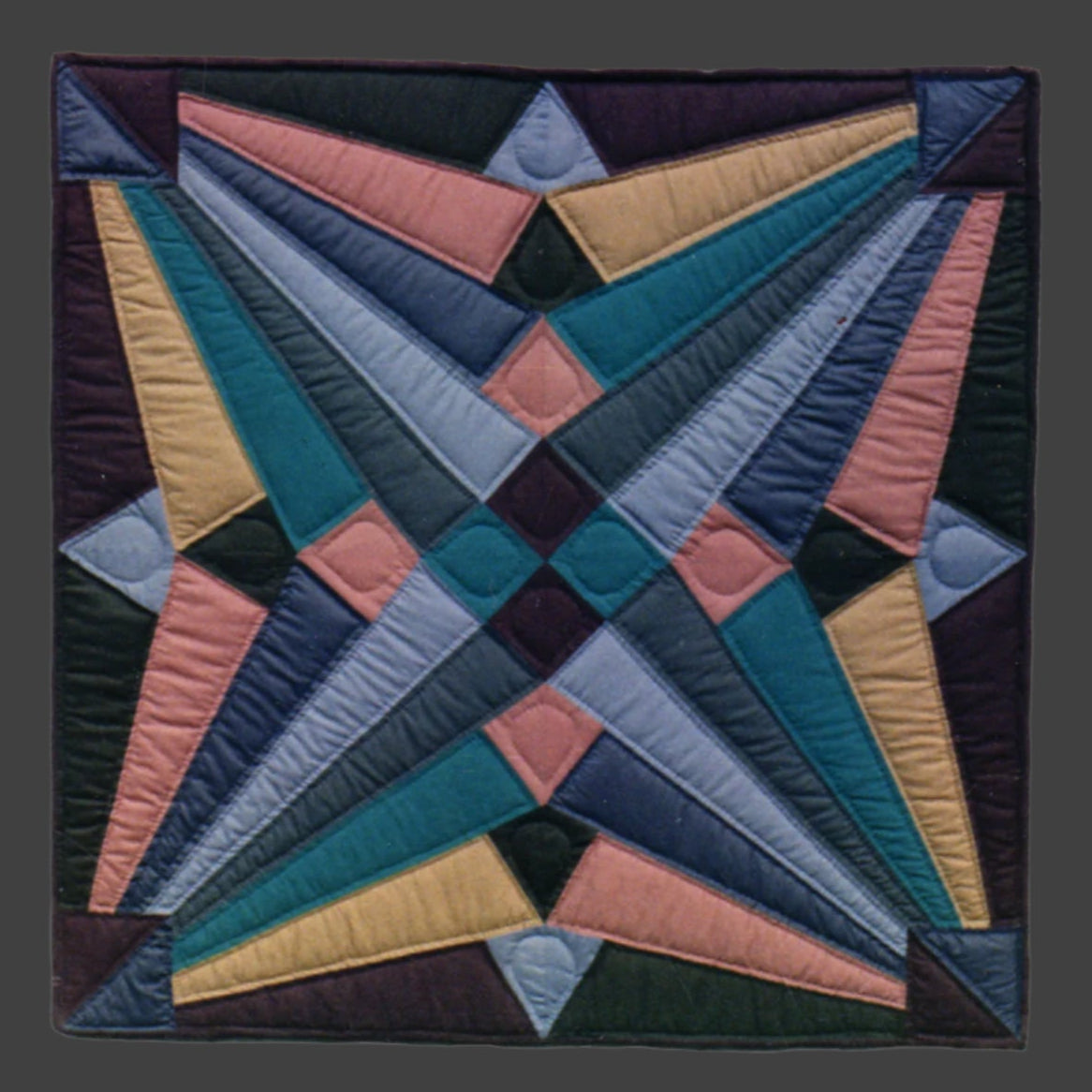Designed and made first quilt