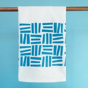 Basketweave Tea Towel