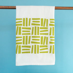 Basketweave Tea Towel