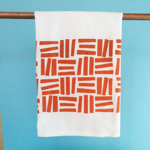 Basketweave Tea Towel