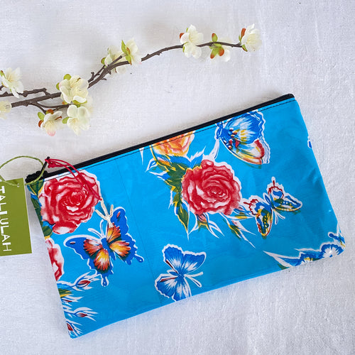Oilcloth Zipper Pouch