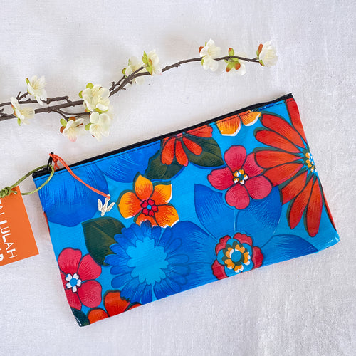 Oilcloth Zipper Pouch