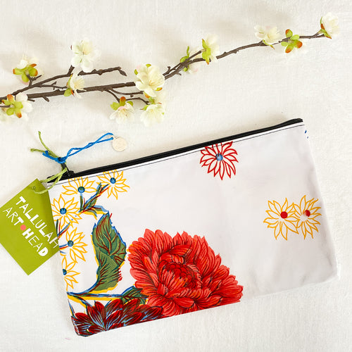 Oilcloth Zipper Pouch